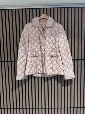 Moncler Light Pink champagne Quilted Women's Jacket